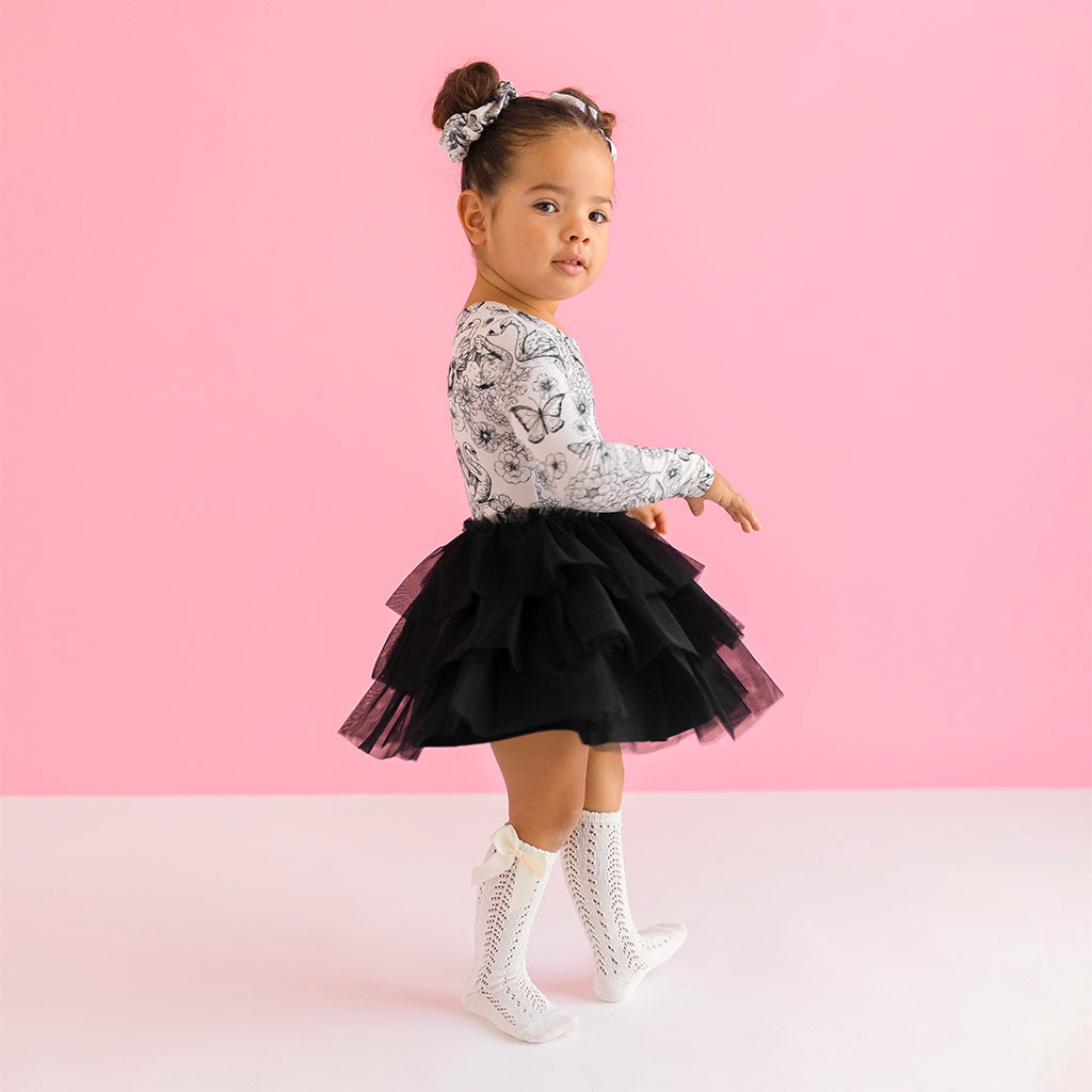 Junie Long Sleeve Tulle Dress