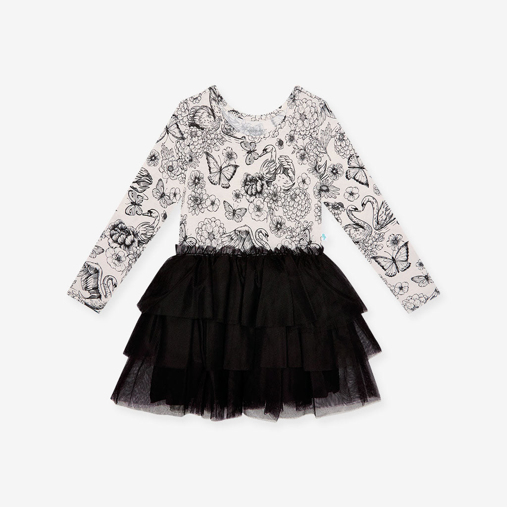 Junie Long Sleeve Tulle Dress