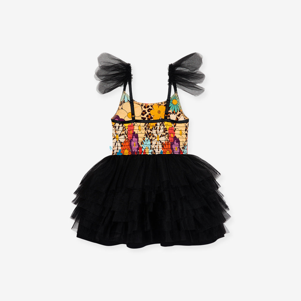 Moonbeam Tulle Smocked Dress