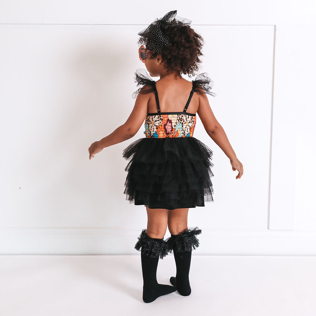 Moonbeam Tulle Smocked Dress