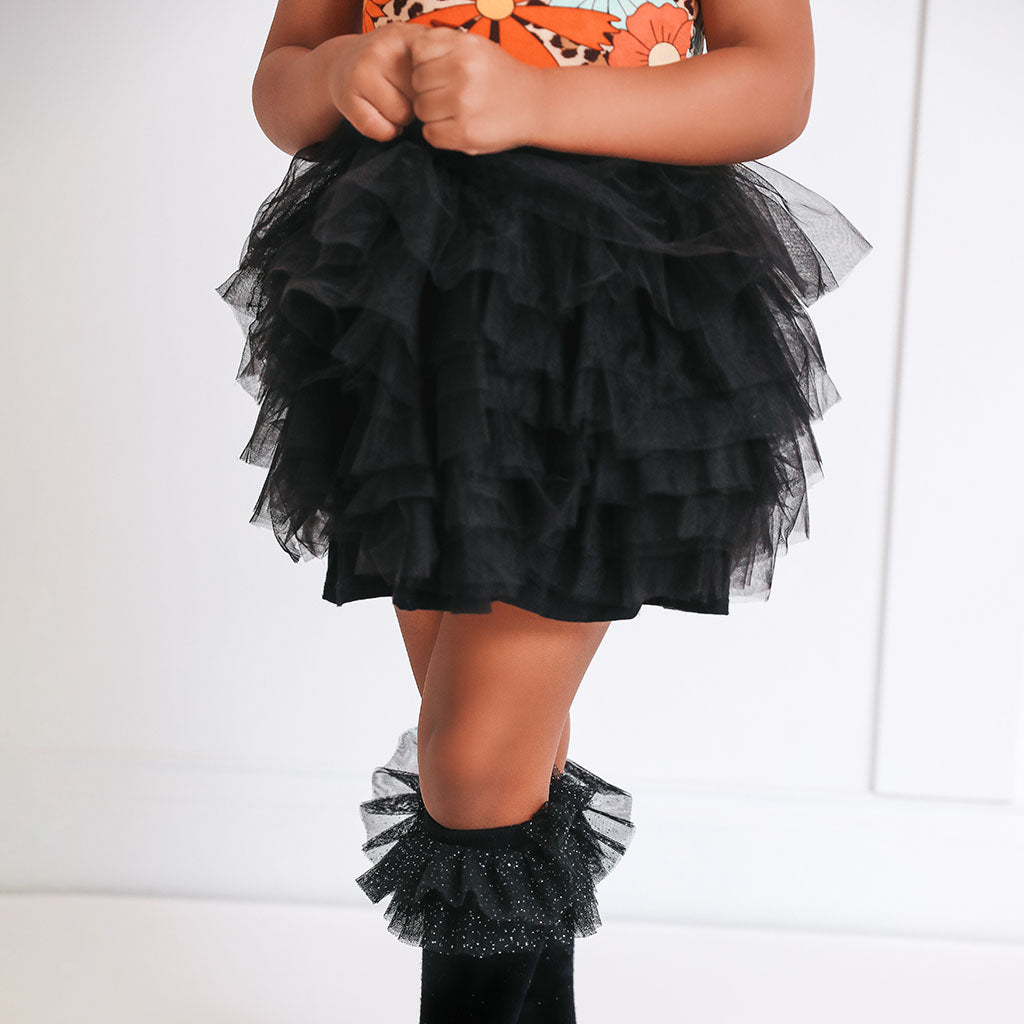 Moonbeam Tulle Smocked Dress