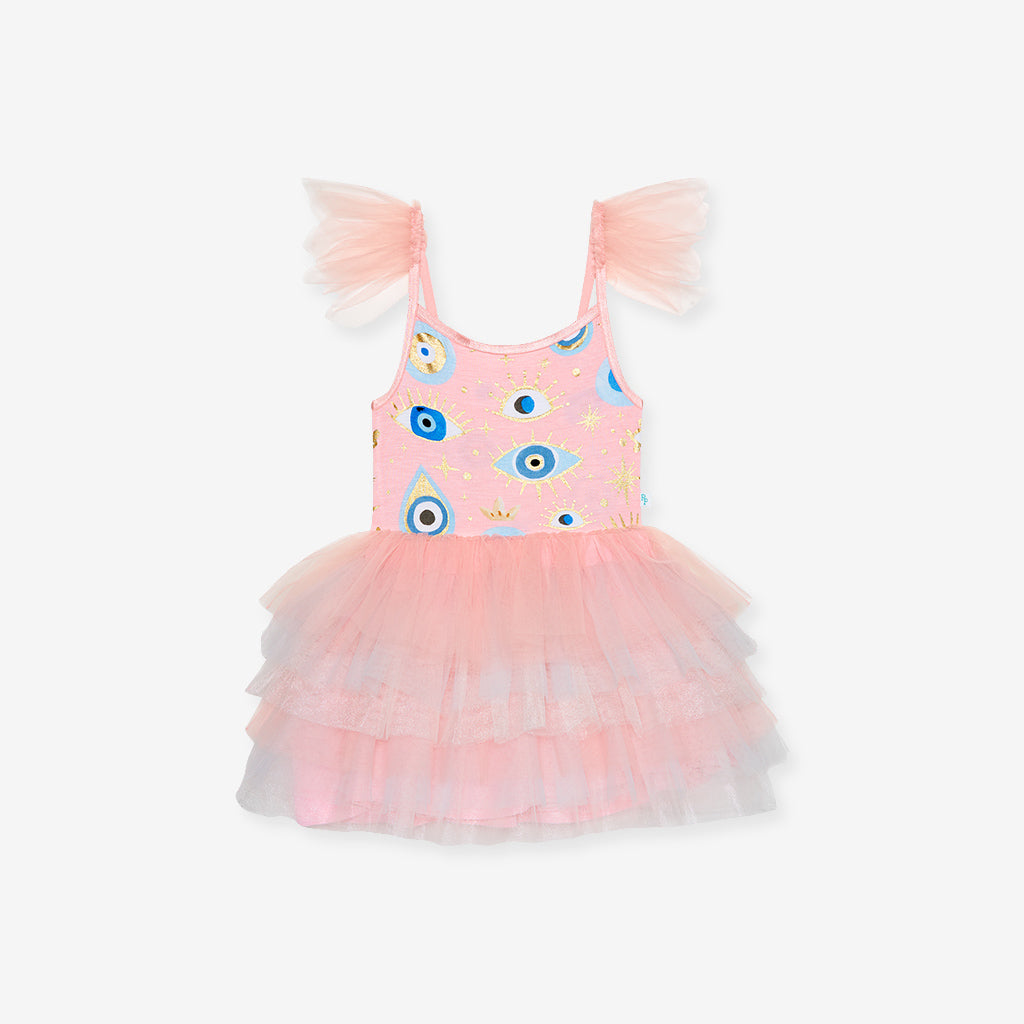 Posh Fiona Tulle Smocked Dress