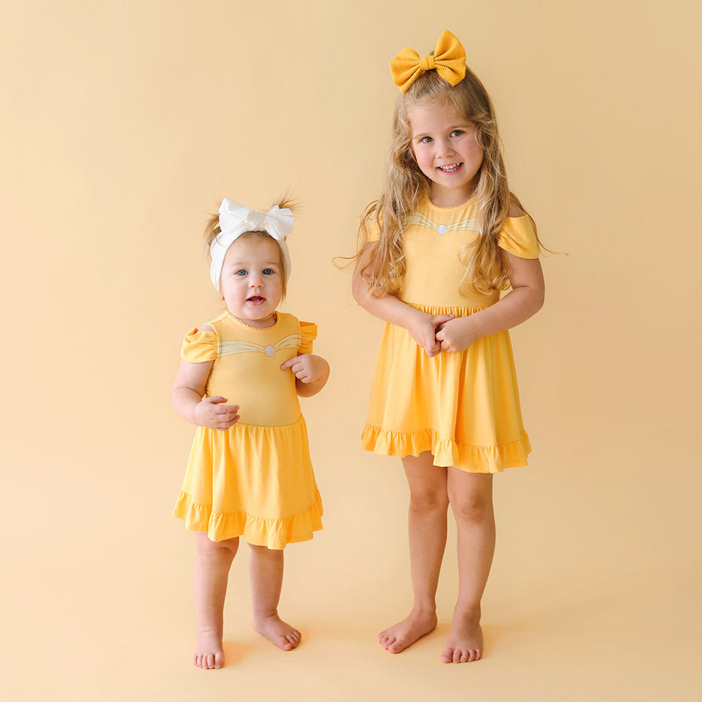 Disney Belle Twirl Bodysuit Dress