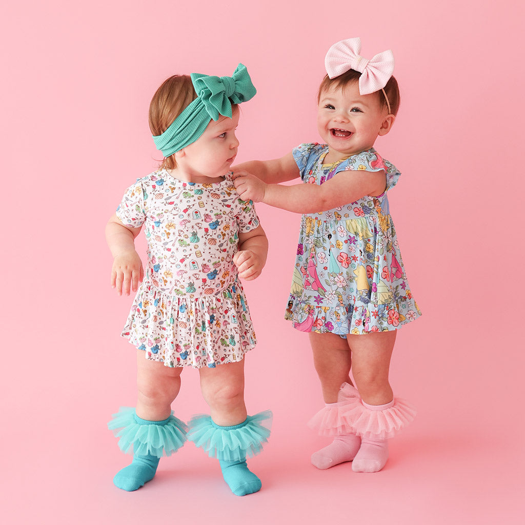 Disney Princesses Ruffled Twirl Bodysuit Dress