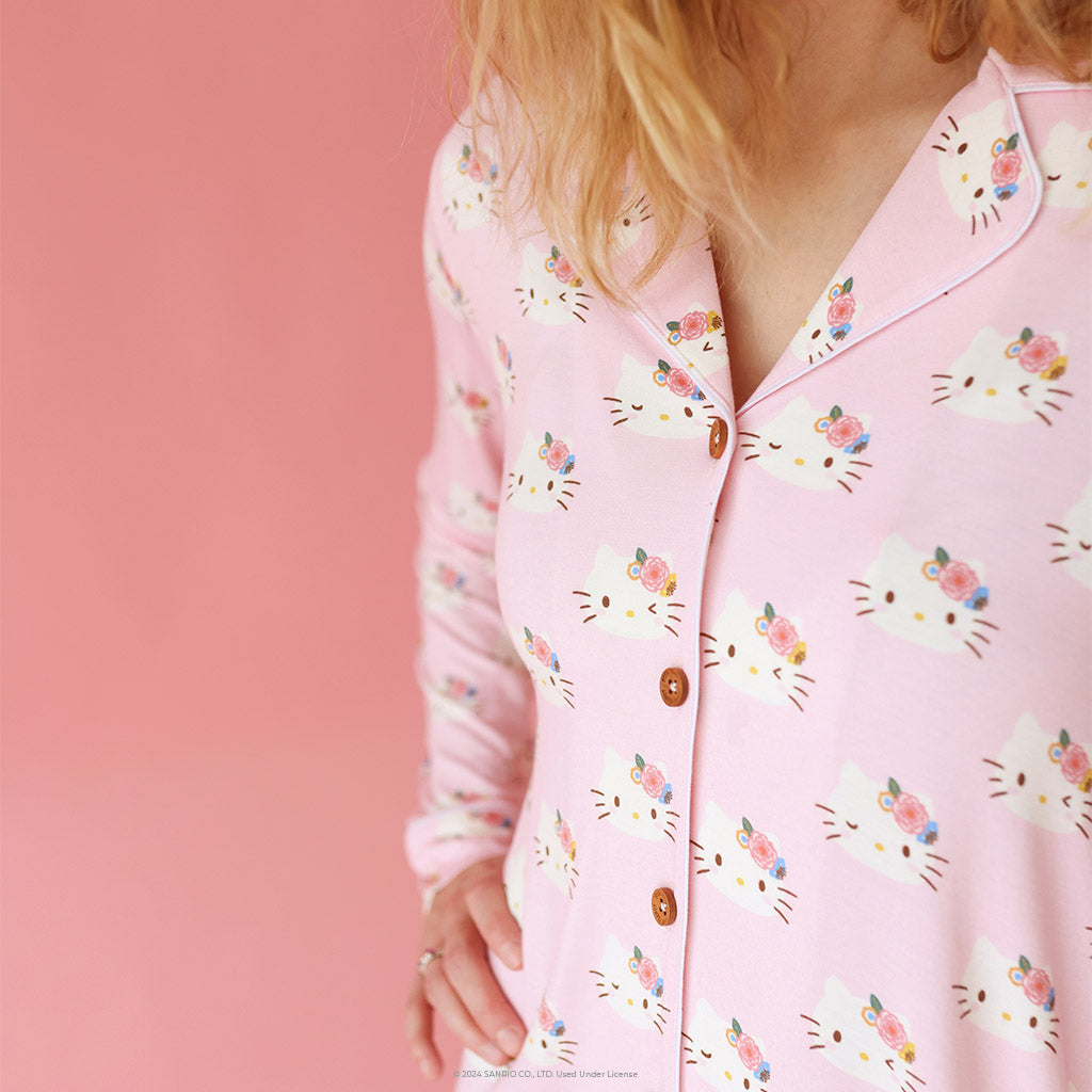 Pastel Pink Hello Kitty® Women's Luxe Sleep Shirt