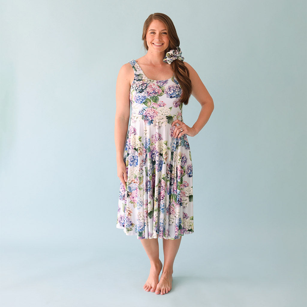 Kara Women's Scoop Midi Dress