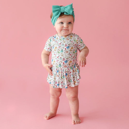Princess Friends Twirl Skirt Bodysuit Dress