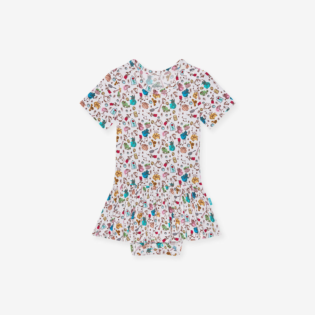 Princess Friends Twirl Skirt Bodysuit Dress