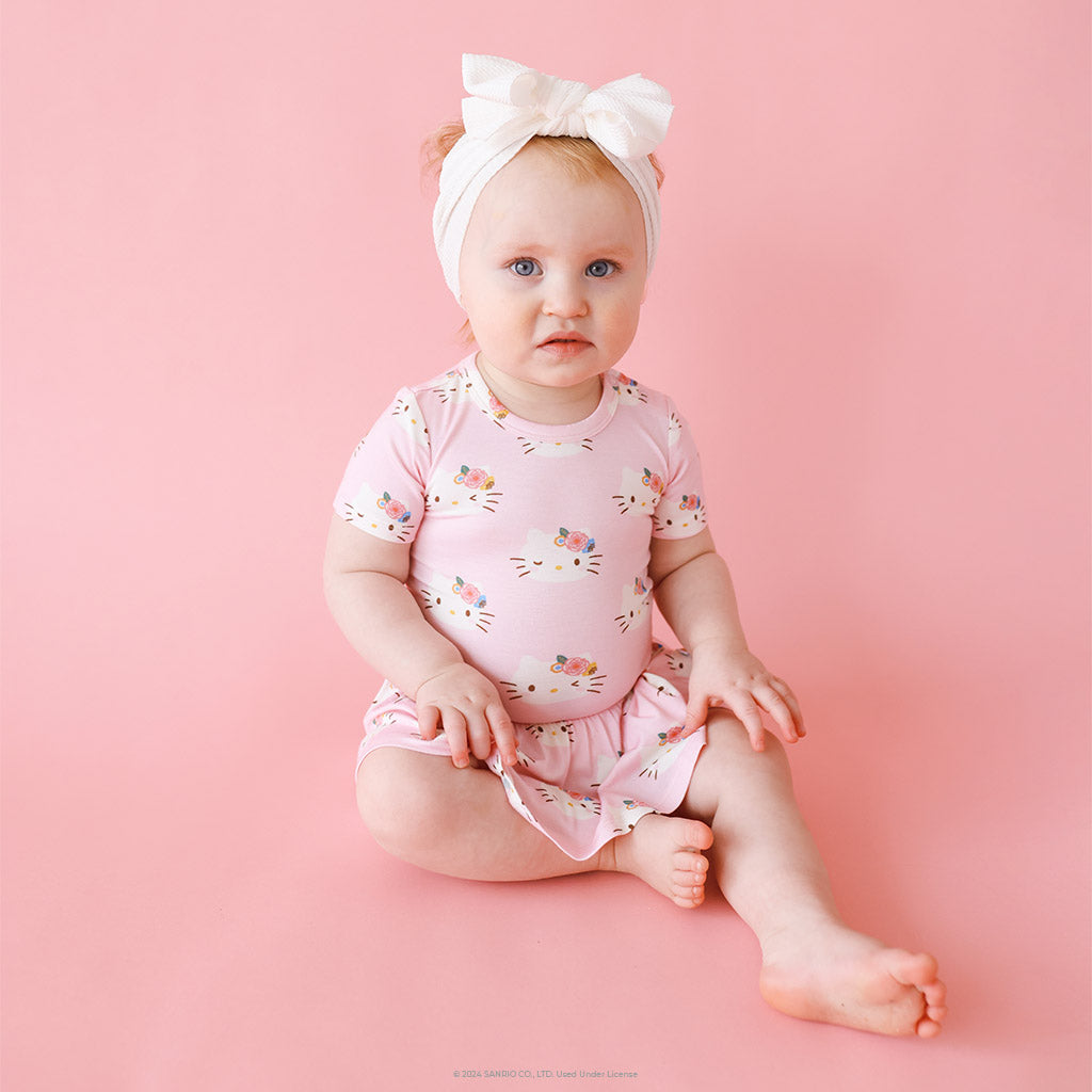 Pastel Pink Hello Kitty® Twirl Skirt Bodysuit Dress