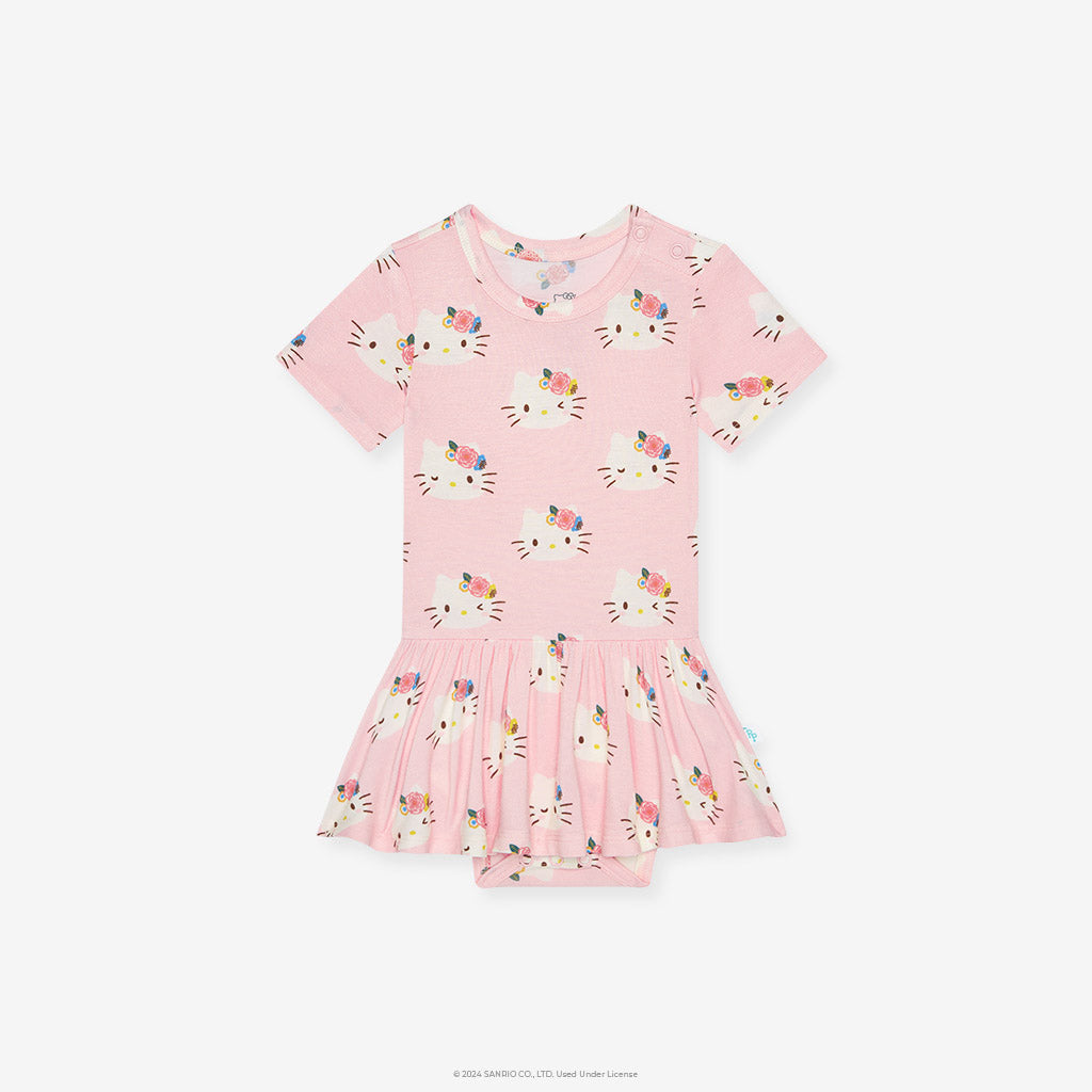 Pastel Pink Hello Kitty® Twirl Skirt Bodysuit Dress
