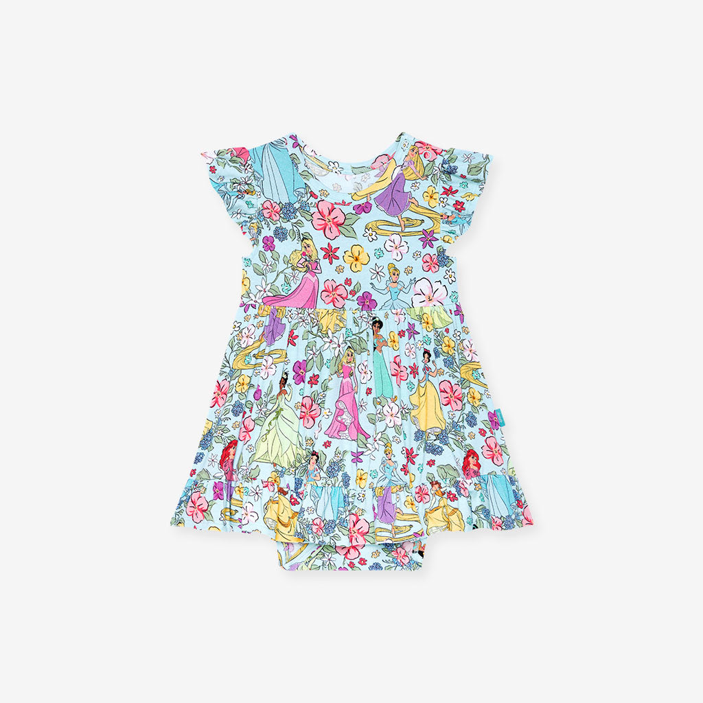 Disney Princesses Ruffled Twirl Bodysuit Dress