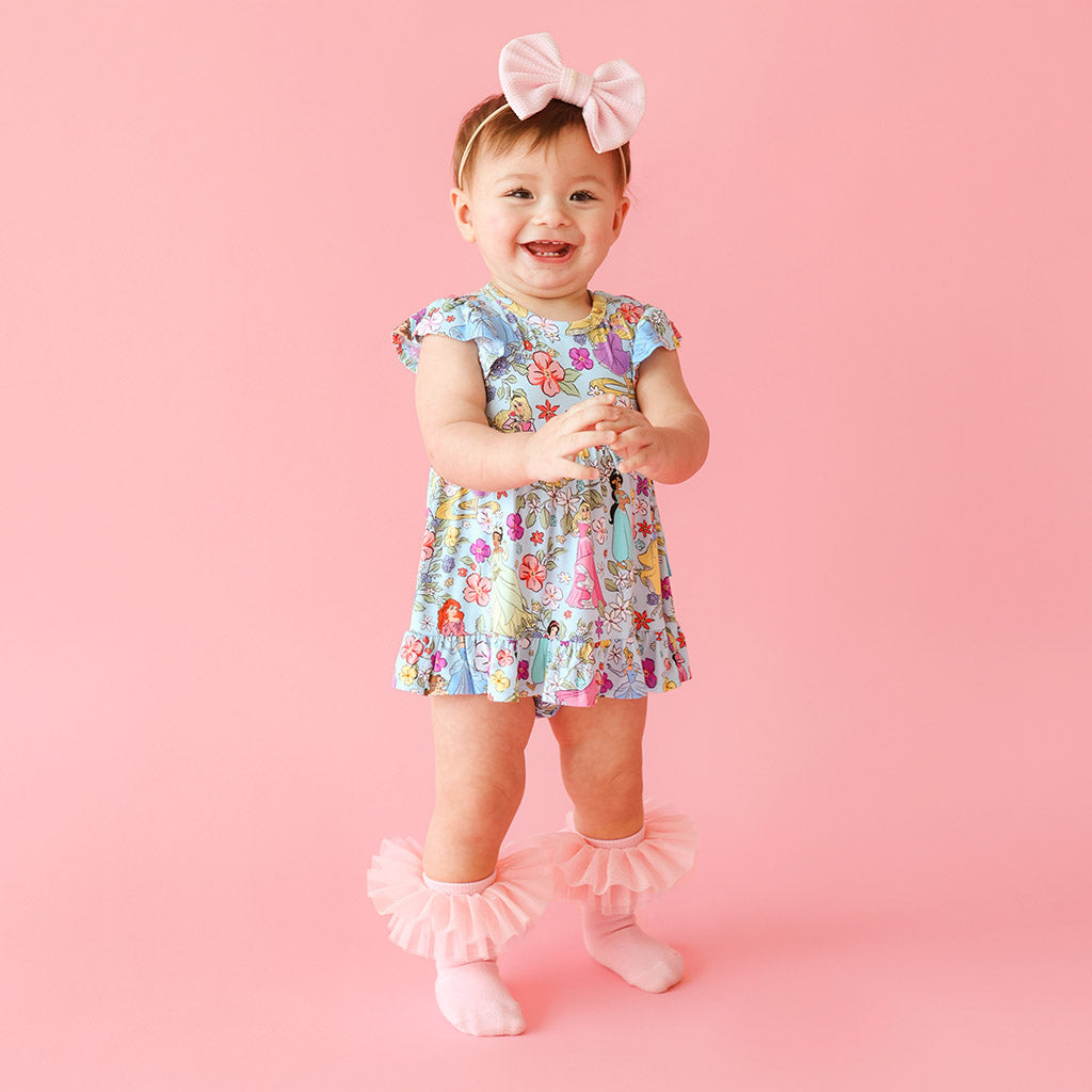 Disney Princesses Ruffled Twirl Bodysuit Dress