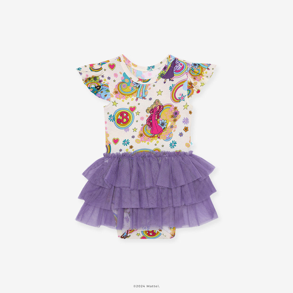 Groovy Barbie™ and Friends Tulle Bodysuit Dress
