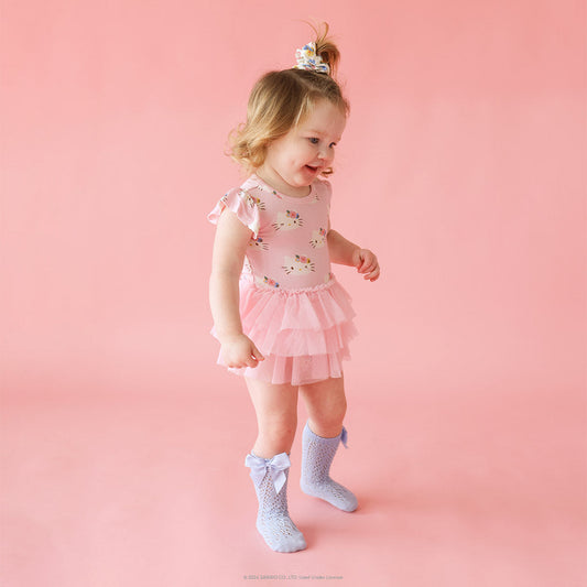 Pastel Pink Hello Kitty® Tulle Bodysuit Dress