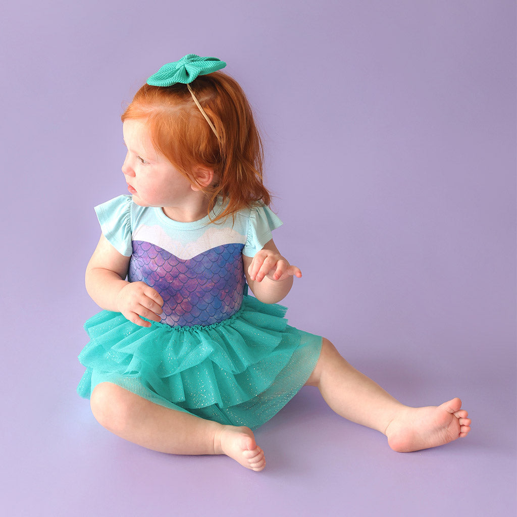 Disney's The Little Mermaid Magical Mermaid Tulle Skirt Bodysuit Dress