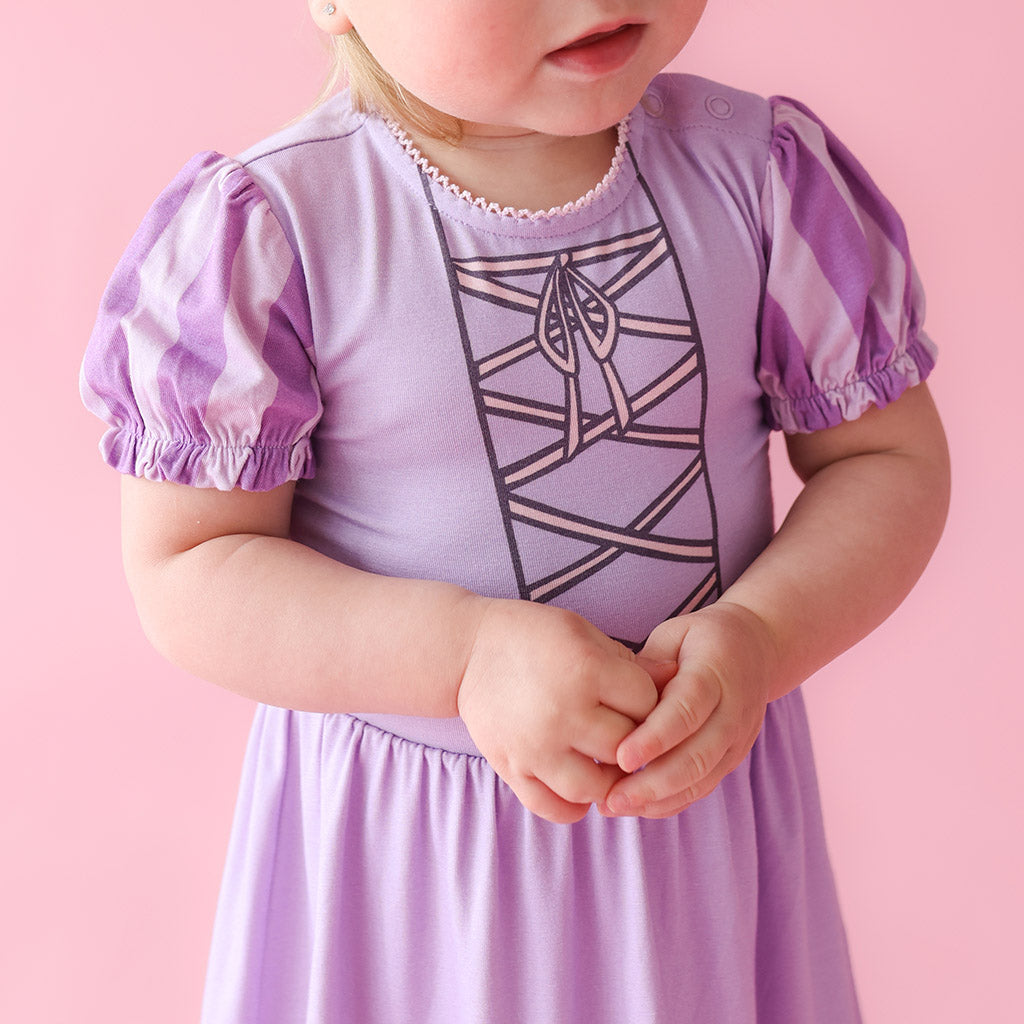 Disney Rapunzel Twirl Bodysuit Dress