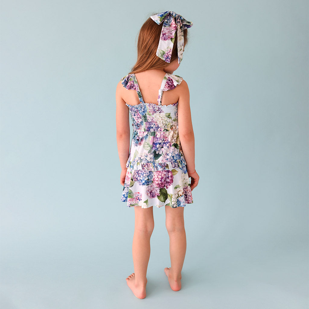 Kara Smocked Babydoll Dress