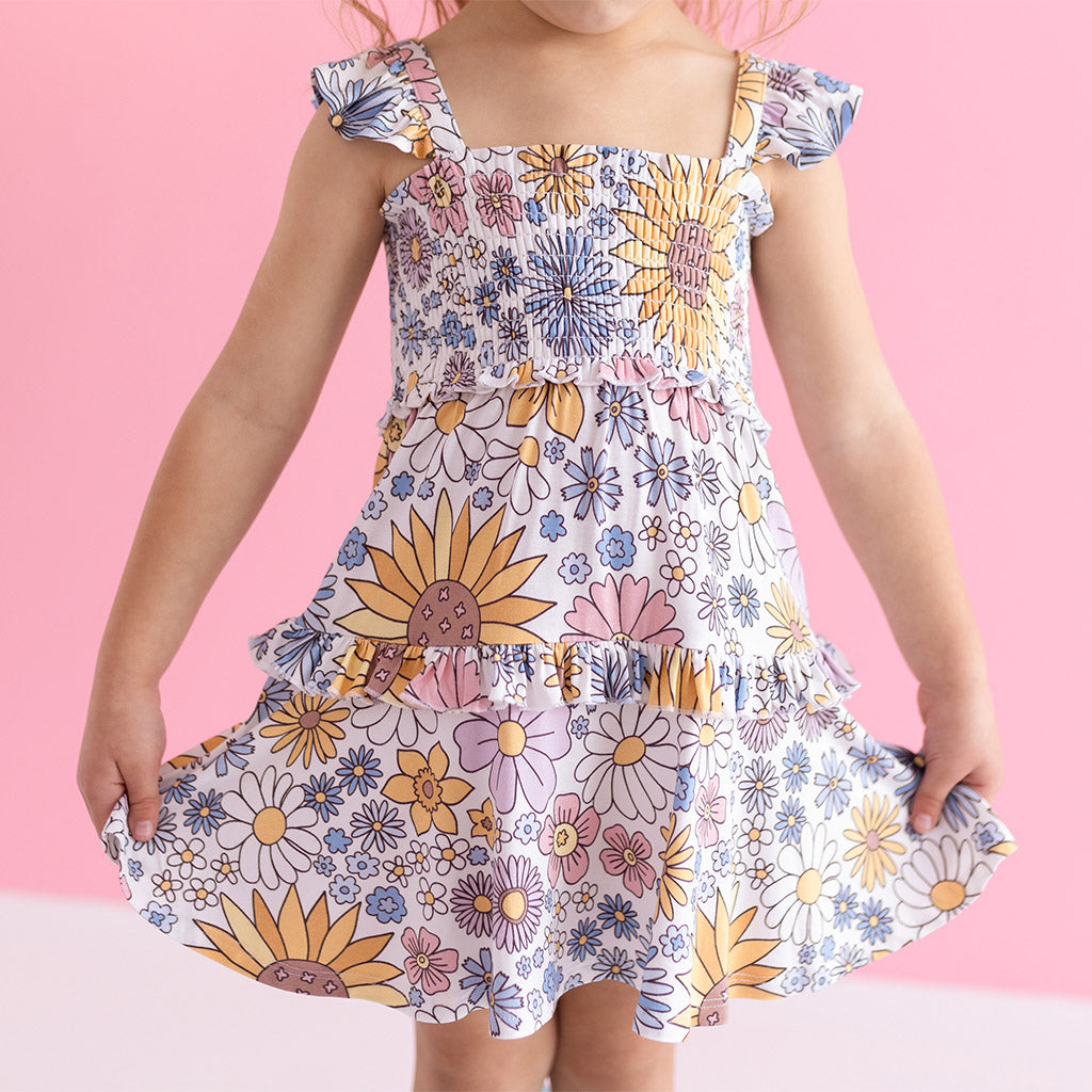Presley Jane Smocked Babydoll Dress