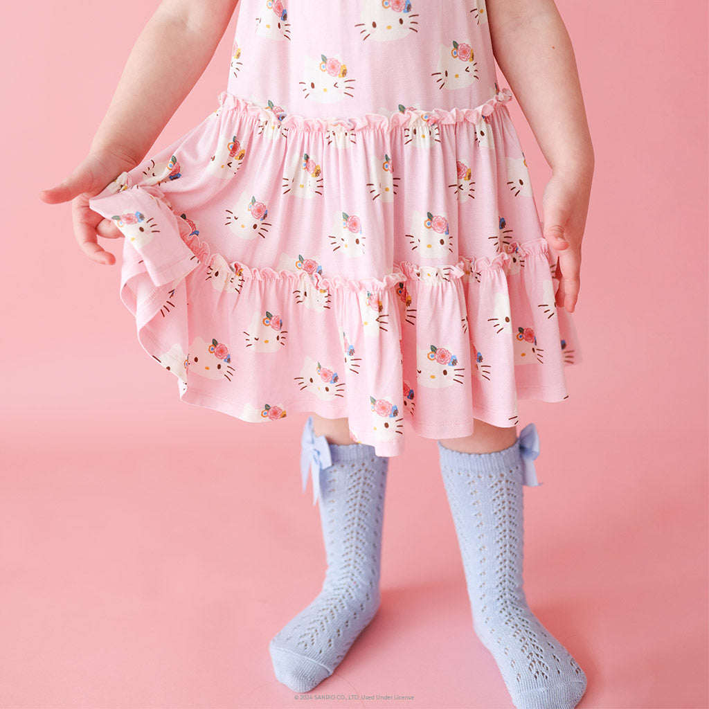 Pastel Pink Hello Kitty® Tiered Dress
