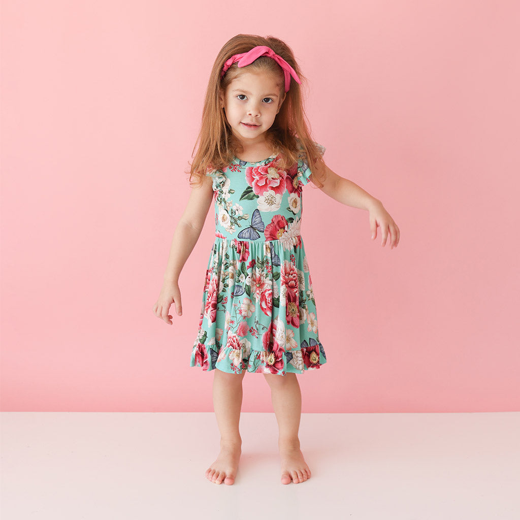 Nikki Danielle Ruffled Twirl Dress