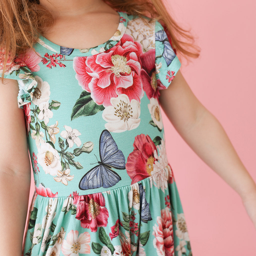 Nikki Danielle Ruffled Twirl Dress