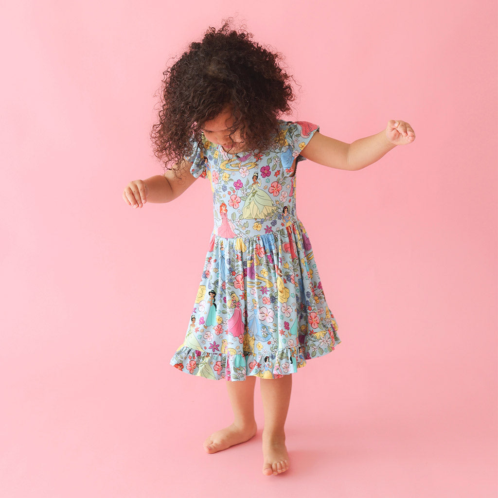 Disney Princesses Ruffled Twirl Dress