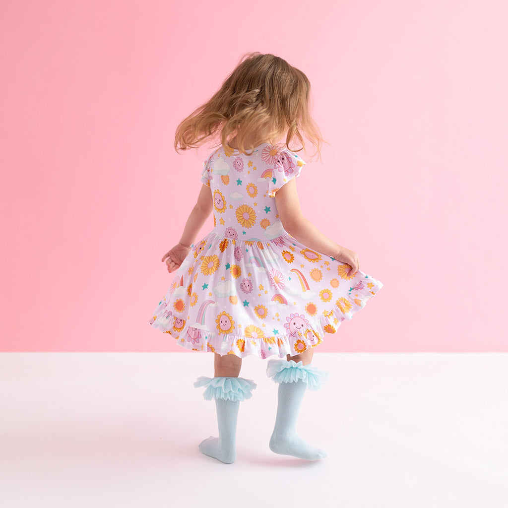 Raya Ruffled Twirl Dress