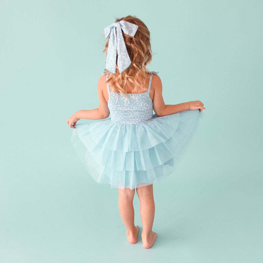 Juliana Smocked Tulle Dress