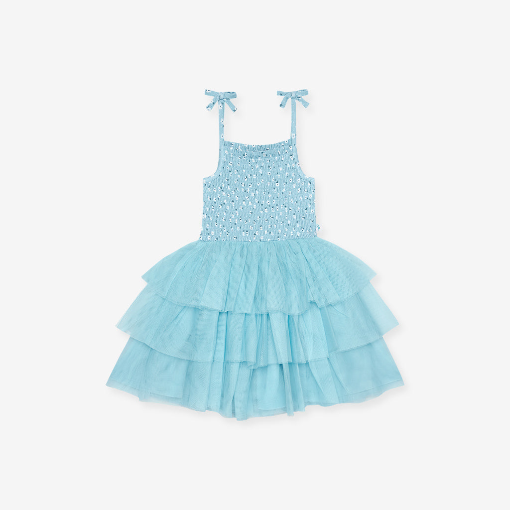 Juliana Smocked Tulle Dress