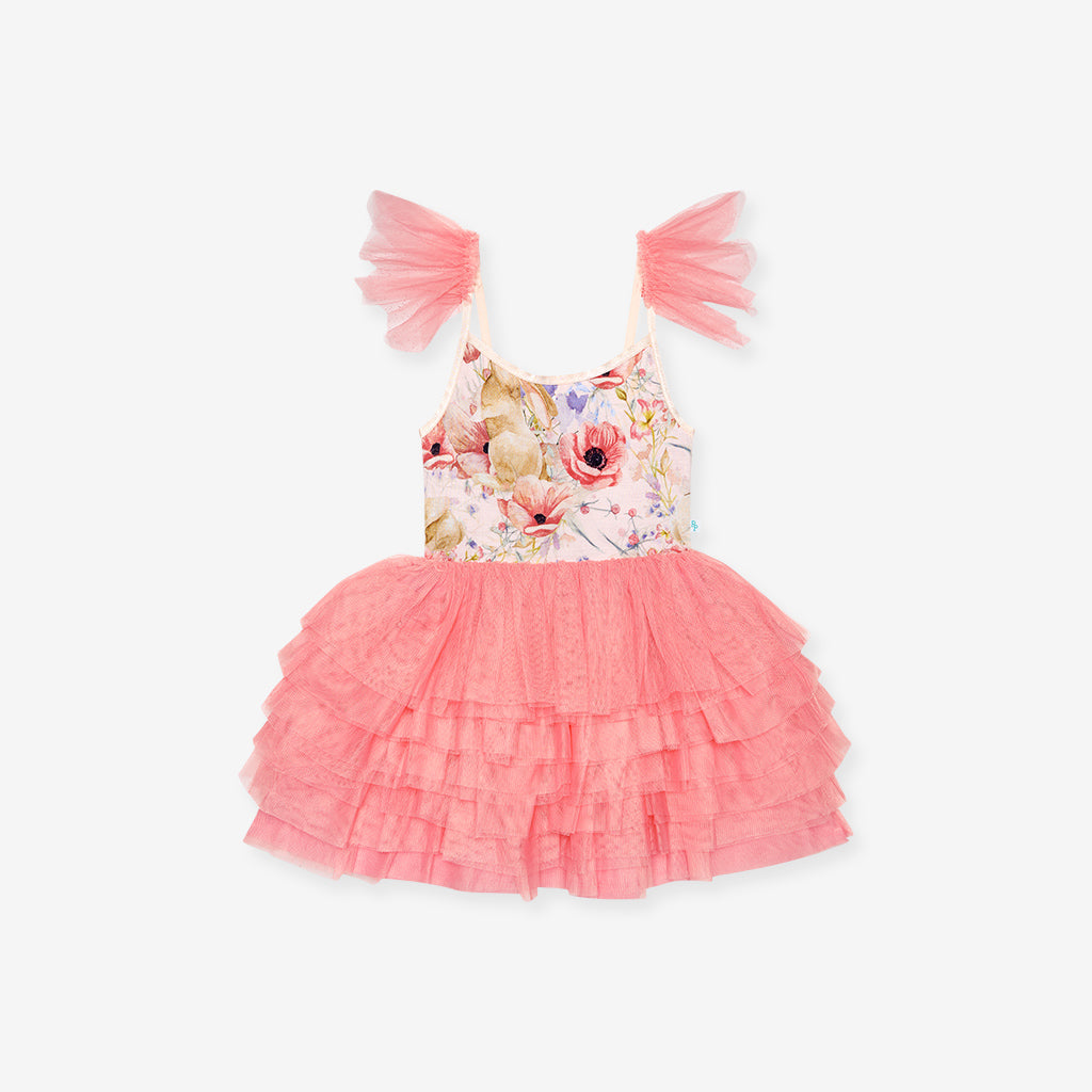 Everly Rose Tulle Smocked Dress