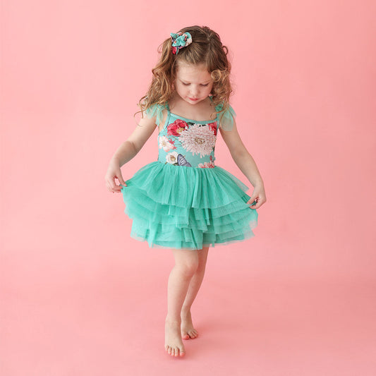 Nikki Danielle Tulle Smocked Dress