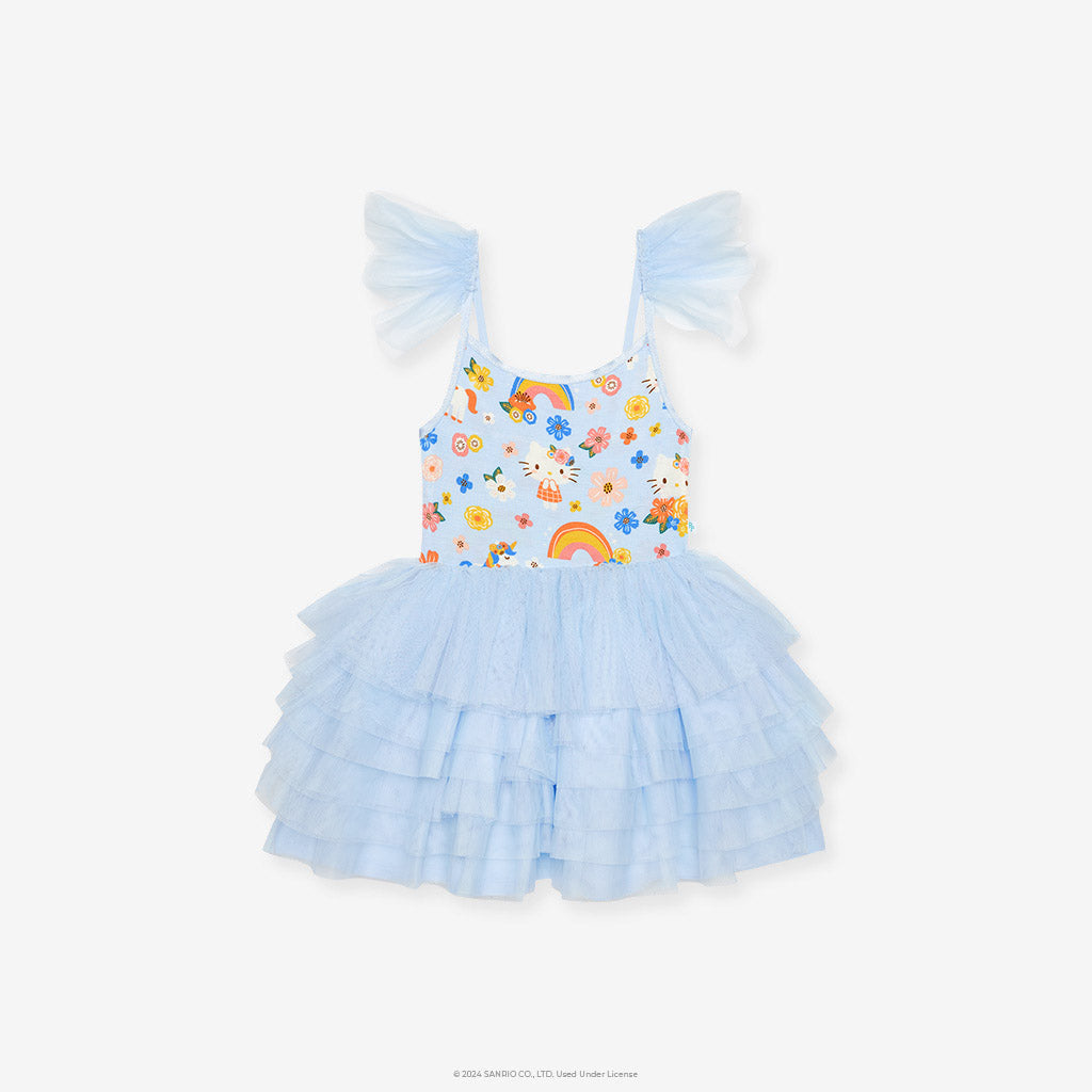 Springtime Blue Hello Kitty® Tulle Smocked Dress