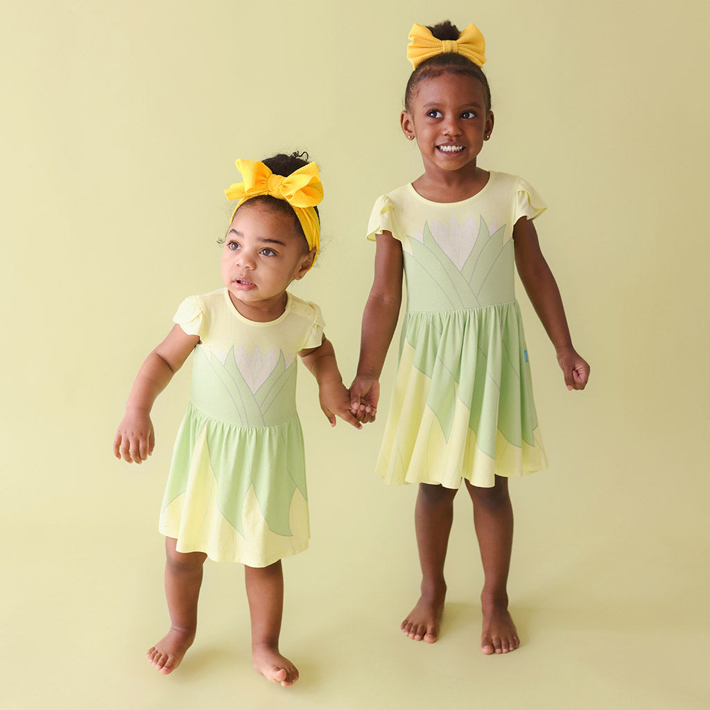 Disney Tiana Twirl Bodysuit Dress