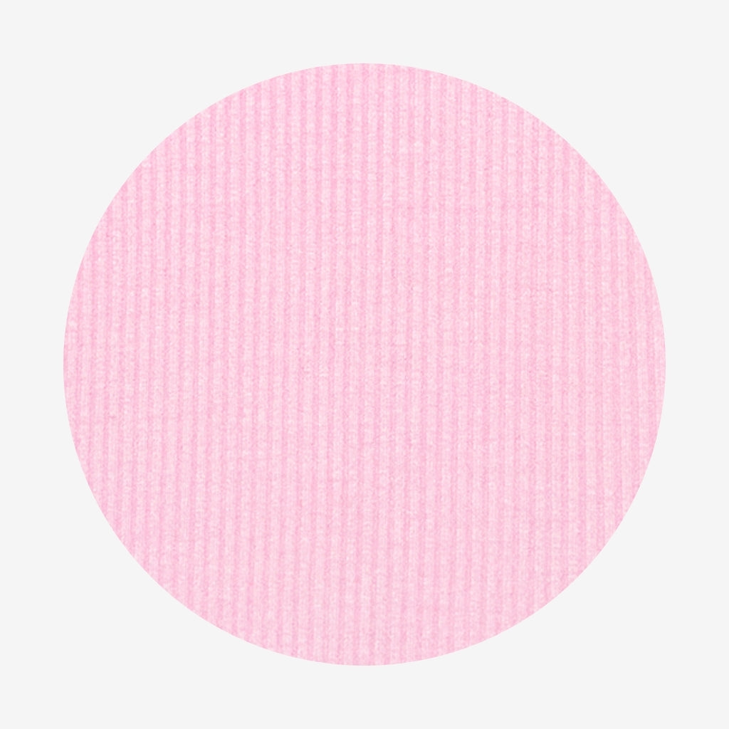 Posh Pink Ribbed Women's Sleeveless Slip Dress