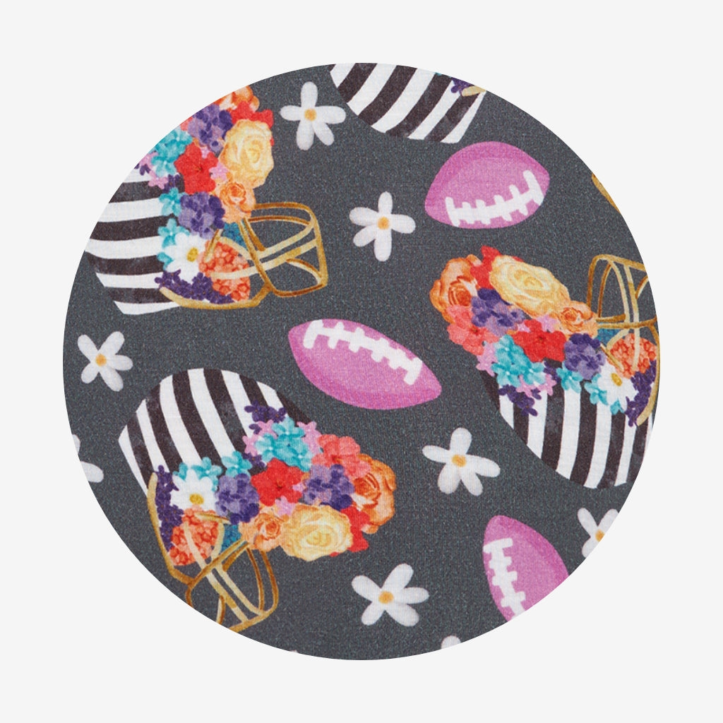 Posh Touchdown Long Sleeve Twirl Dress