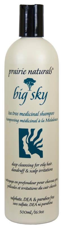 Prairie Naturals Big Sky Tea Tree Revitalizing Shampoo (500 mL)