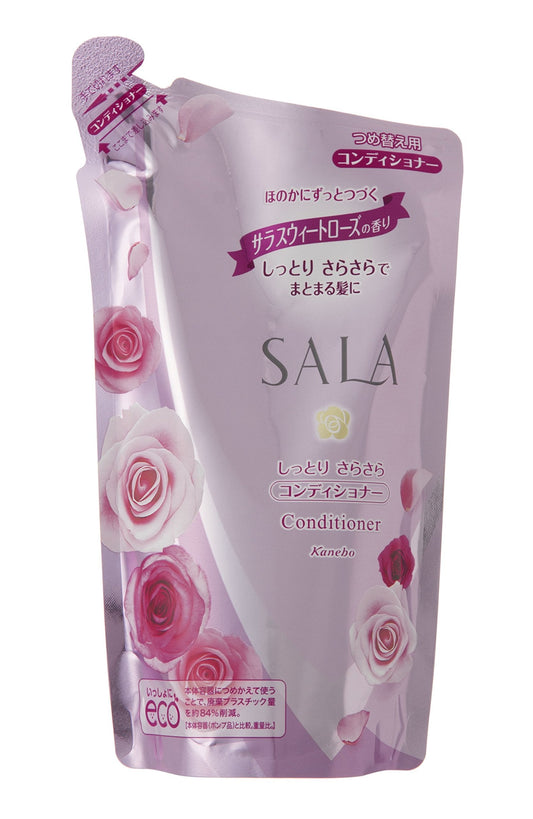 Sala Japan Conditioner Moist & Smooth Sweet Rose Fragrance (120 Characters)