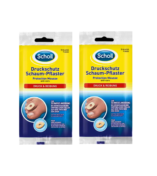 2xPack Scholl Pressure Protection Foam Plaster