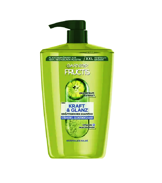 Garnier Strength & Shine Hair Shampoo - 1000 ml
