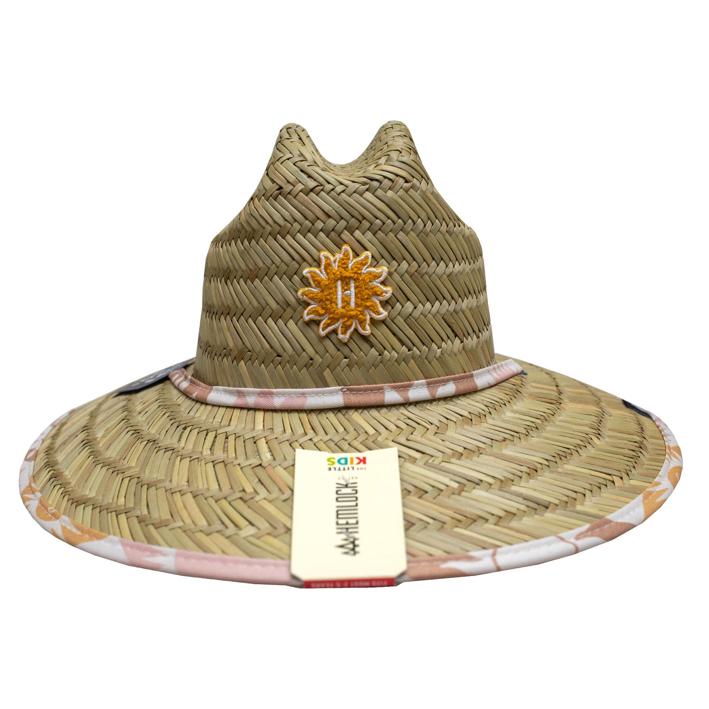 Hemlock Hat Co. Sonny Little Kids Straw Hat