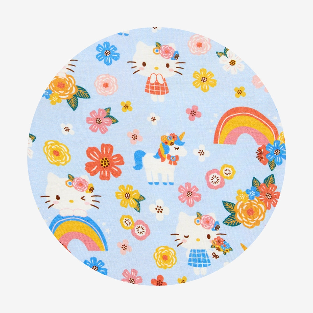 Springtime Blue Hello Kitty® Ruffled Twirl Bodysuit Dress