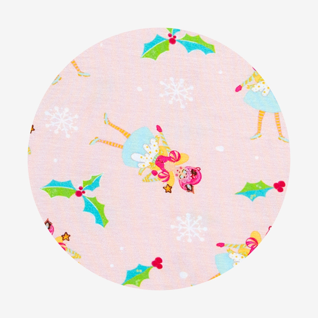 Glitterville™ Sugarplum Pixie Long Sleeve Twirl Skirt Bodysuit