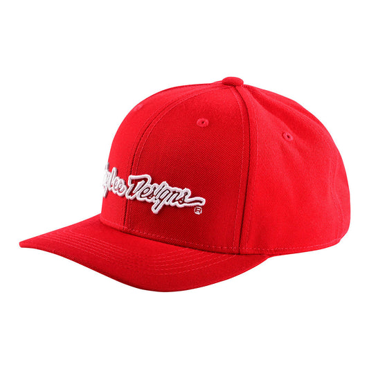 Snapback Hat Signature Red / White