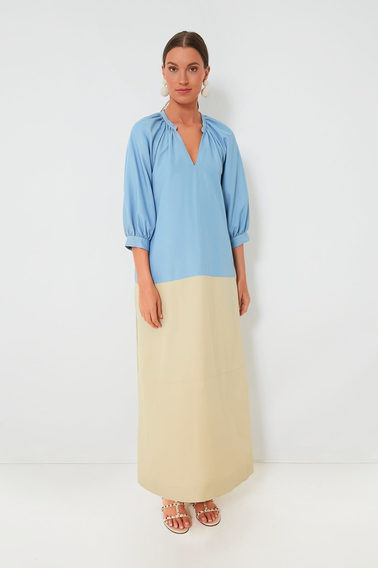 Sandstone and Sky Gemma Dress