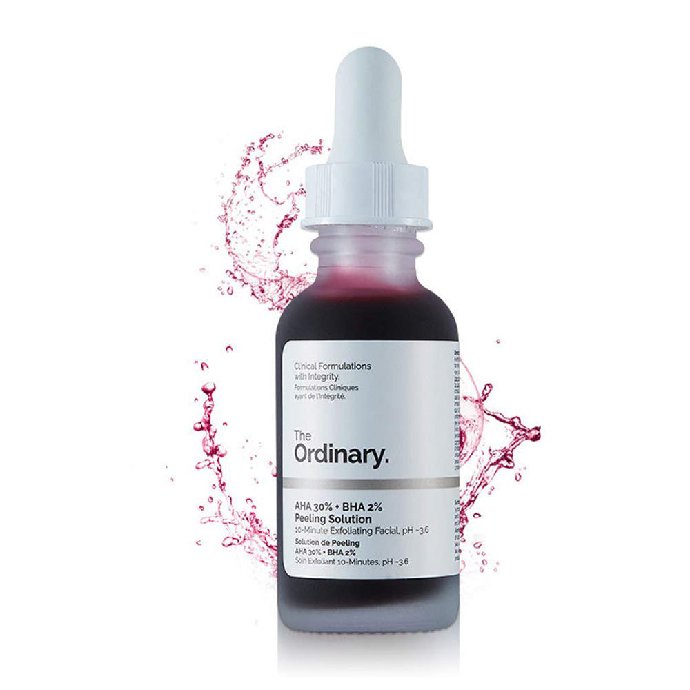 The Ordinary AHA 30% + BHA 2% Peeling Solution- 10min Exfoliating Facial- pH 3.6 - 1fl.oz/30ml - Original The Ordinary Imported From Canada