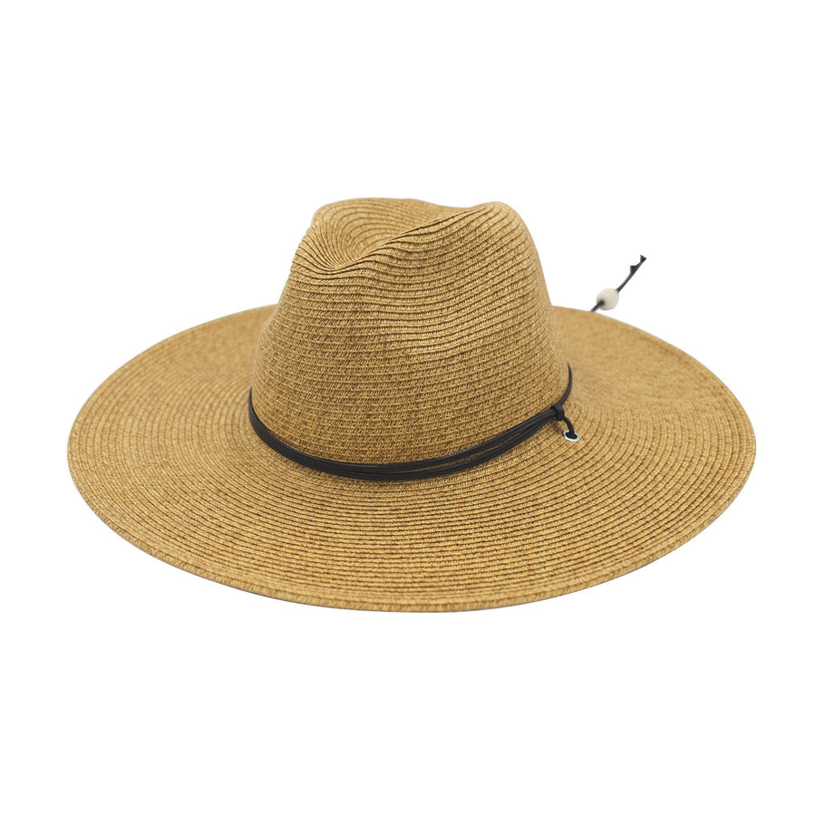 San Diego Hat Company El Campo 4" Brim Sun Hat - UPF50 Sun Protection with Chin Cord - Coffee