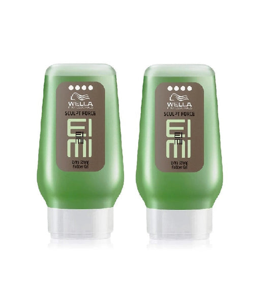 2xPack Wella EIMI Sculpt Force Flubber Hair Styling Gel - 56 ml