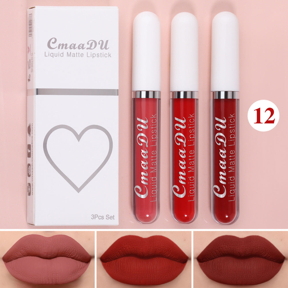 Non-stick Cup Waterproof Lipstick Long Lasting Lip Gloss