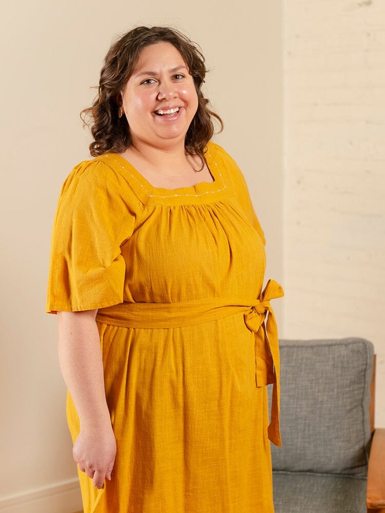 Alexis Mini Dress - Turmeric