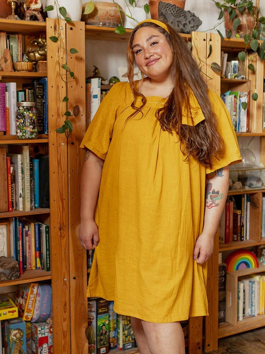 Alexis Mini Dress - Turmeric